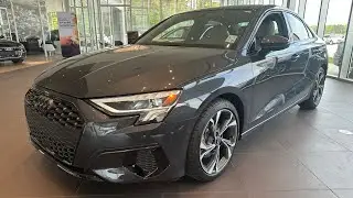 2023 Audi A3 Black Optic