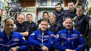 Экипаж США и России успешно пристыковался к МКС для восьмимесячной миссии