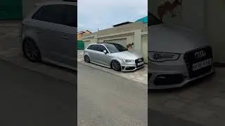 bagged audi 🔞🦈 #automobile #stance #rebaxaidos #shorts #amapiano