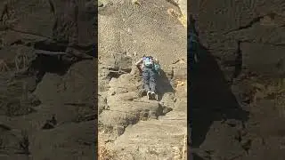 Rock climbing at Hadsar Fort via Khilyachi or Khuntichi Vaat