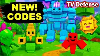 *NEW* ALL WORKING CODES FOR TV DEFENSE - Roblox TV Defense Codes
