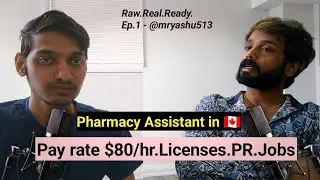 Pharmacy Assistant vs Technician in Canada | Salary, License,Jobs & Full Guide 2025!@mryashu513