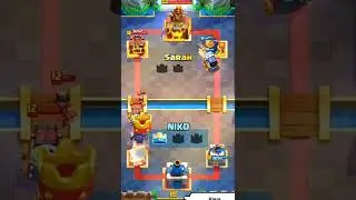 Partida loca d clahs royale #clashroyale