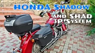 Установка кофров SHAD на HONDA Shadow VT750C