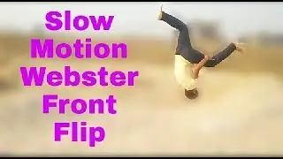 Webster Front Flip (Slow Motion)