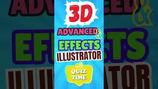 can you solve illustrator quiz 3D | Quiz Designs