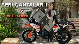 Yeni Motosiklet Çantalarımız Geldi ! Kutu Açılışı ve İlk İnceleme ! | @GiantLoopMoto