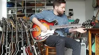 Musima 1657 hollowbody thinline guitar