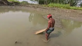 Village People Catching Fish With Ancient Net Method &ndash; Real Traditional Fishing! 🎣#youtube #fishing