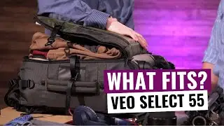 Veo Select 55BT: What fits in the backpack?