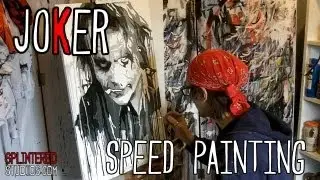 JOKER Pop Art SPEED PAINTING - By Artist Stephen Quick - Joker #5 Batman