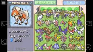 Pokemon Ultra Fire sun gba complete pokedex + save playlists