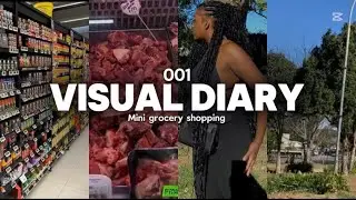 VISUAL DIARY: grwm | come grocery shopping with me. @UFH
