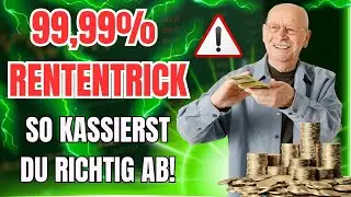 Teilrente 99,99 % : Der geheime Rententrick, den fast niemand kennt 💥 ! So kassierst du jetzt ab!