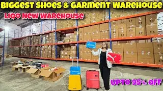 Upto 90%Off सब कुछ | Biggest Shoes & Garments Warehouse | Trolly bags, Korian Dress, Liqo Warehouse 