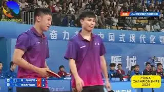 Zhou Yuliang Yanli vs Huang Xunan Zhou Qihao_2024 National Table Tennis Championships