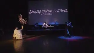Japanese traditional sound & dance with Bandoneon,Bass and Tango