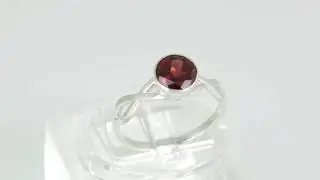 Серебряное кольцо с натуральным камнем | Natural Gemstone Ring, Sterling Silver