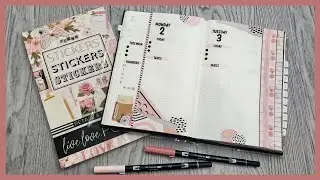 Plan With Me | Live Love Posh: Petals & Pages | Sterling Ink A5 Complete Common Planner