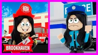 🚨 FROM POLICE TO FIRE IN BROOKHAVEN! 🔥 Roblox