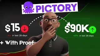 Как я заработал 90 000 долларов с помощью Pictory AI (полное руководство)
