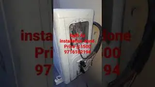 split ac installation done  all types ac installation  contact no 9716182194
