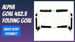 REVIEW (2025): Alpha Goal 4x2.5 Folding Goal. Features.