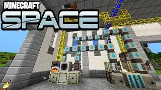 Automatische Raketentreibstoffanlage fertig! - Minecraft SPACE #16