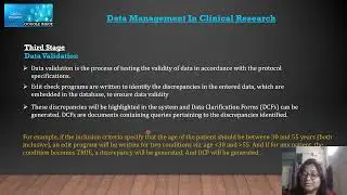 Lec 26: Overview of data Management in Clinical Research