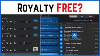 Are GarageBand's FREE APPLE LOOPS royalty free?