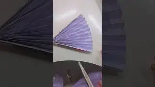 DIY Cute easy fan 🪭#craft#fan