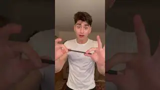 BENDING PENCIL MAGIC TRICK TUTORIAL 😱🤩