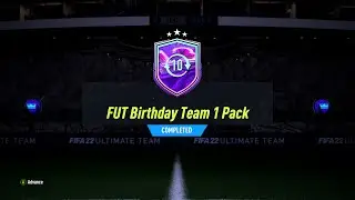 Fifa 22 FUT birthday player pack team 1 (swaps)