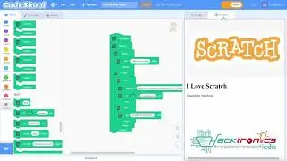 HTML Programming in Scratch 3: Drag and Drop Website Designing