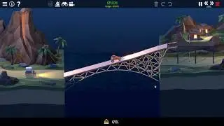 Poly Bridge 2 : Level 2-10 Solution