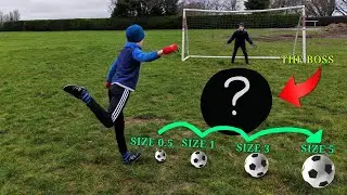 Every time I score, the ball gets bigger