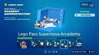 Fortnite Lego Pass Supernova Arcademy (SHOWCASE) (Review)