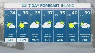NEWS CENTER Maine Weather Video Forecast