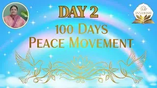 DAY 2 - Feel Instant Peace in 5 Minutes | 100 Days Peace Movement Begins