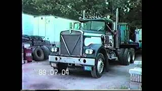 Baker Trucking, 1966 Kenworth Detroit V-12 Powered, 1989 Ride Along