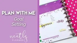 June Goal Setting | Trendsetter Happy Planner