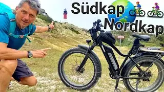 N&ouml;rdlichster Punkt Deutschlands 🌏🇩🇪 Akkutest auf den Himiway Cruiser & City #sylt #nordkap #himiway
