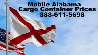 Mobile Alabama 20' 40' Cargo Shipping Container Prices #alabama #cargocontainer #shippingcontainer