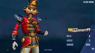 Mr. Nutcracker Bundle Overpowered gameplay | Garena Free Fire