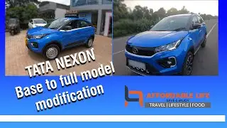 Tata nexon 2020 modification | Nexon accessories | Nexon XE bs6 base model to full option