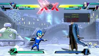 UMVC Viewtiful Joe 1.3M Damage - Incoming 50/50 with Reset Glitch