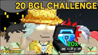 20 BGL CHALLENGE, 20 PLAYER, 1 PEMENANG GROWTOPIA