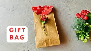 🎄Gift Bag Idea for Christmas | Gift Bag Decorations | Chocolate Gift Bag #giftbag #christmasgift