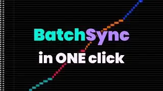 Instantly Synchronize Hundreds of Clips in Premiere Pro (Sync multiple clips in a click) - BatchSync
