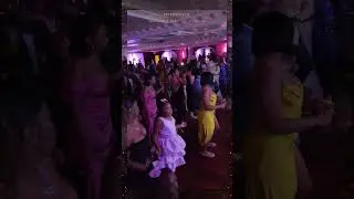 When the electric slide hits the crowd! The whole room is on the dance floor! #shorts